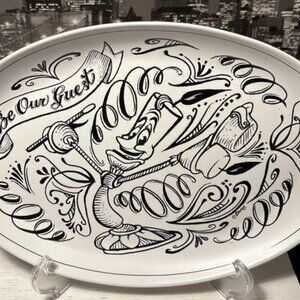 DISNEY BE OUR GUEST DINNERWARE SET OF 6